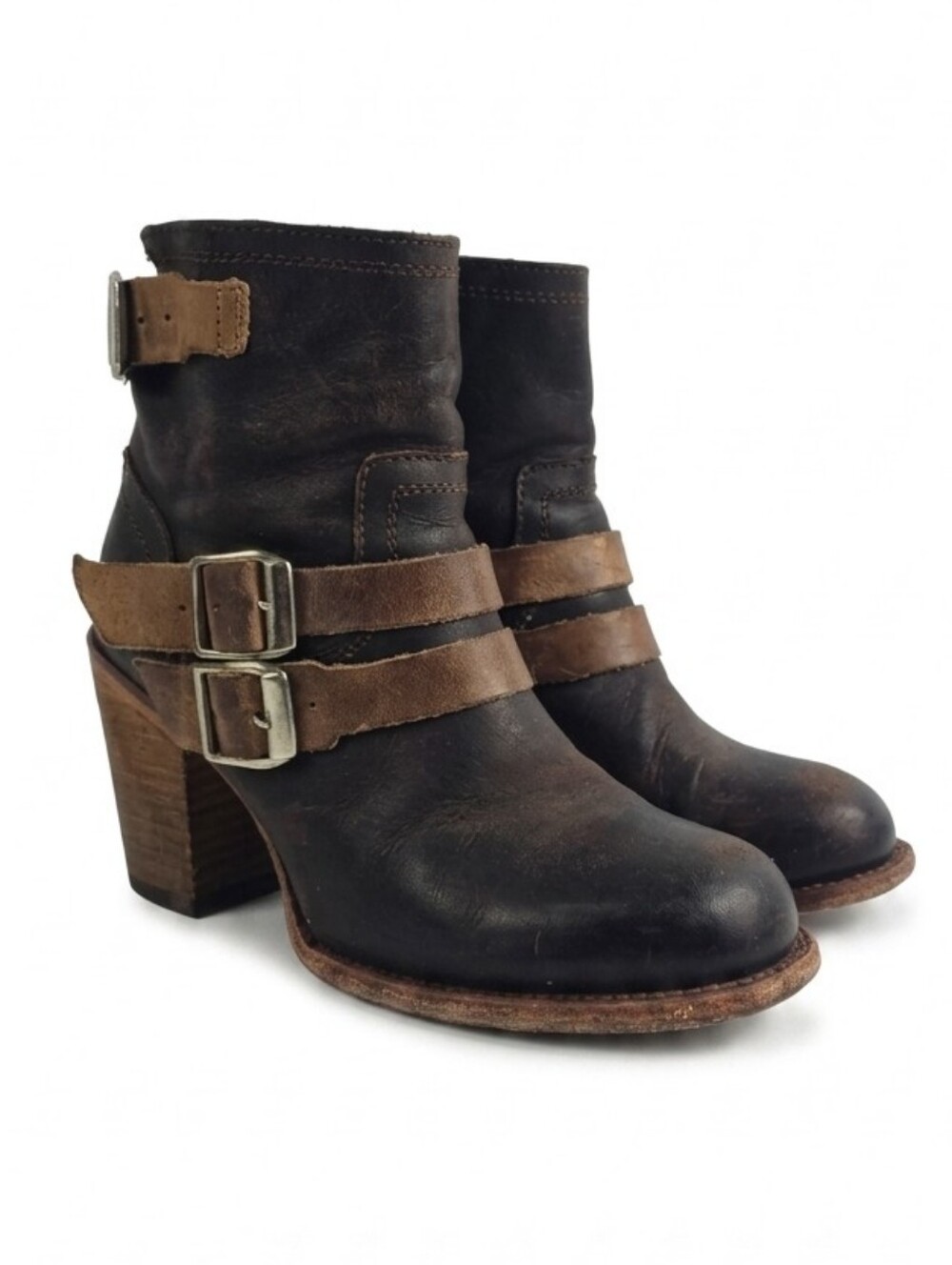 Freebird By Steven Baxter Leather Women's Ankle‎ Boots Size 8